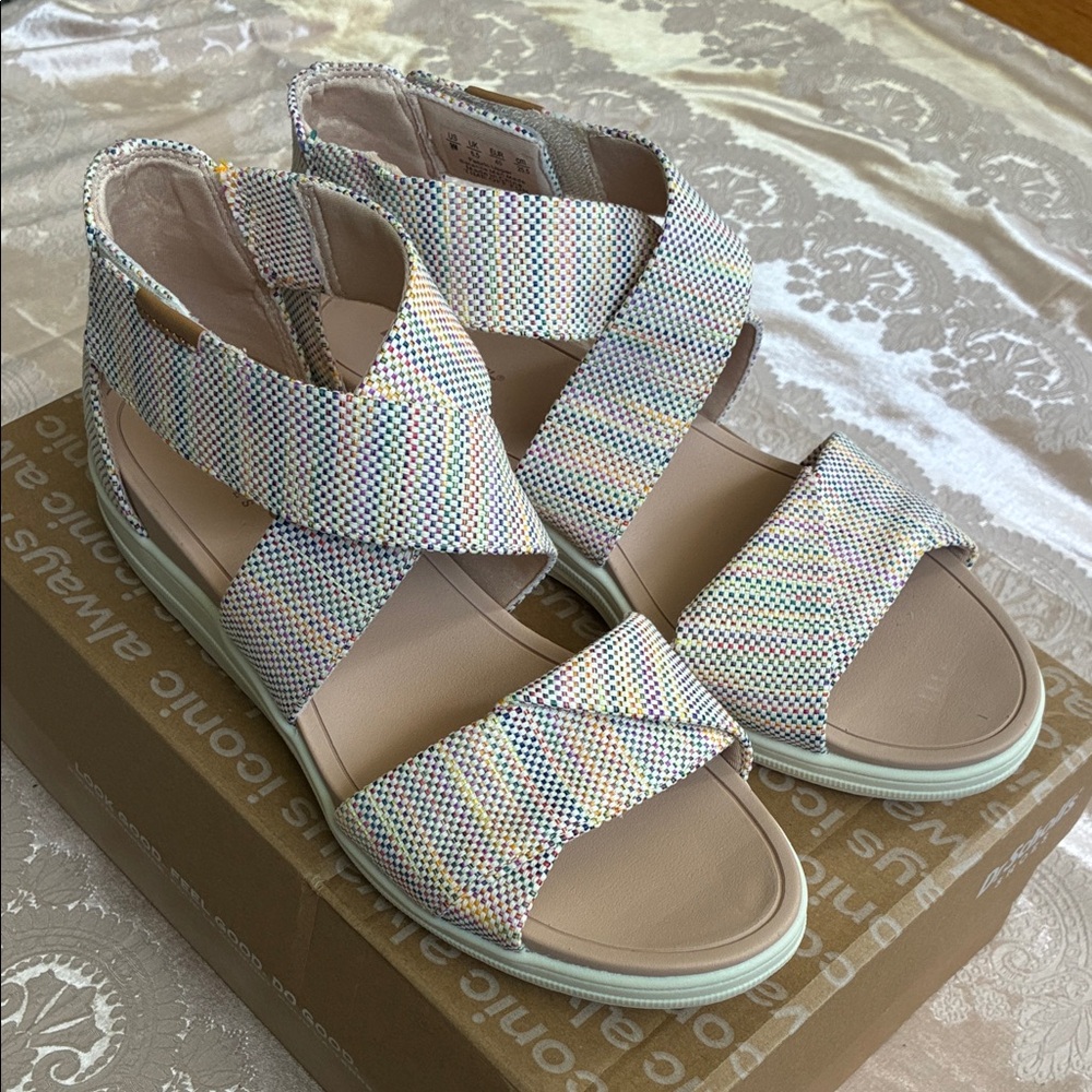 Dr. Scholl's Multicolor Strappy Sandals